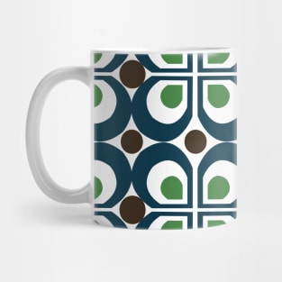 Retro 60s Pattern Mug